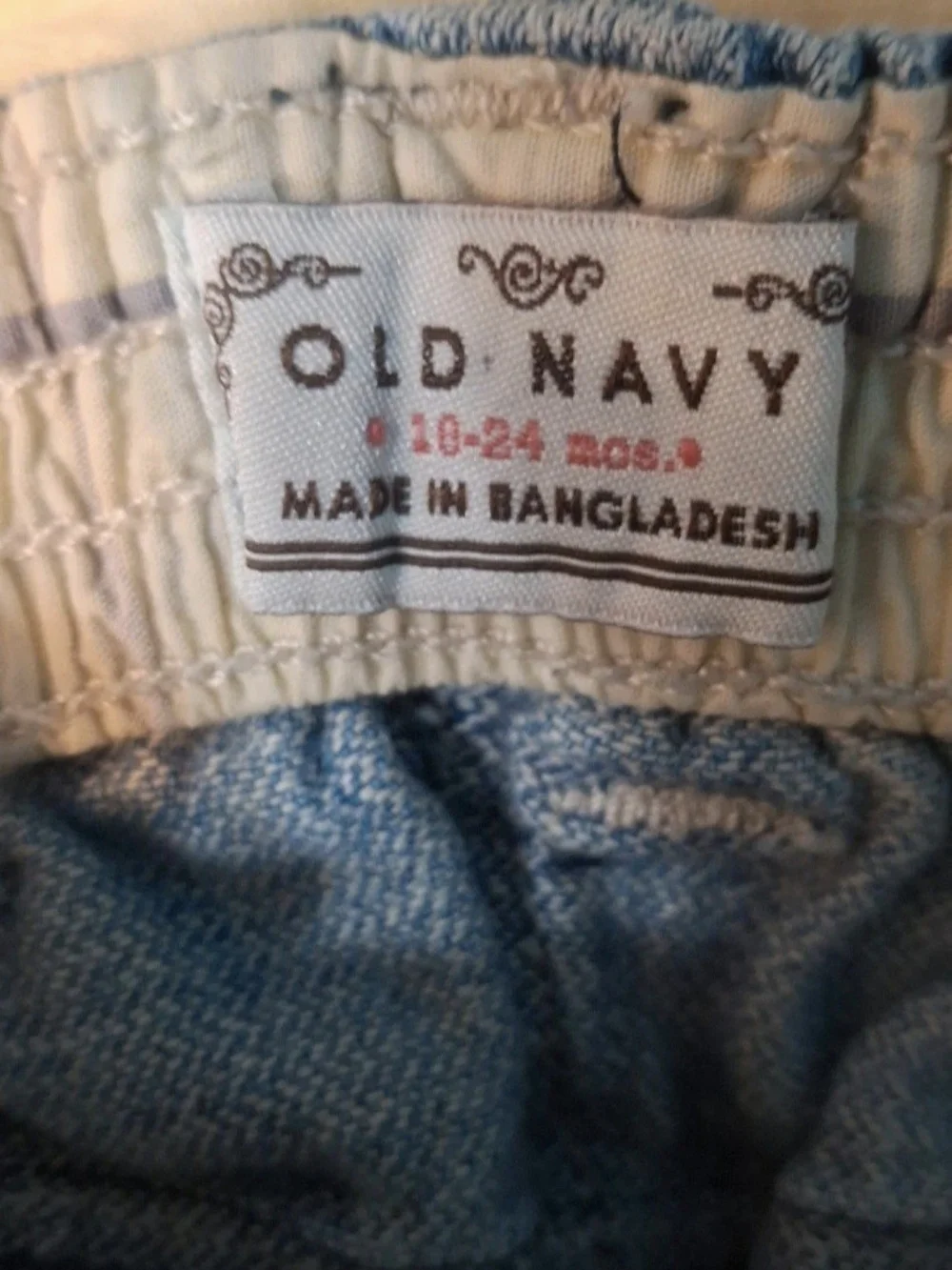 Old Navy Light Blue Denim Skirt